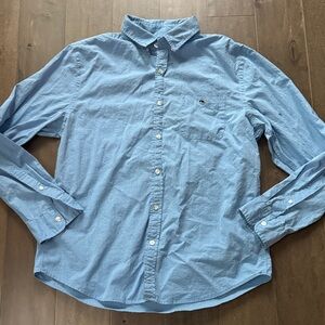 Vineyard Vines Slim Fit Sky Blue Button-Down Tucker Shirt